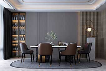 仙桃餐厅空间案例