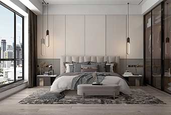 仙桃现代风格-卧室