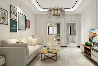 仙桃现代风格-客厅
