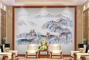 仙桃森佰汇航空纤维墙咔(唯我中华)