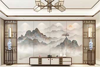 仙桃森佰汇航空纤维（山水画系列）