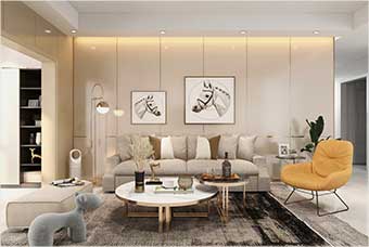 仙桃客厅空间案例